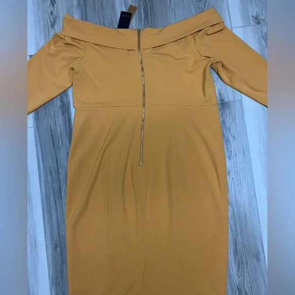 Dress mustard - Picture 4 of 8